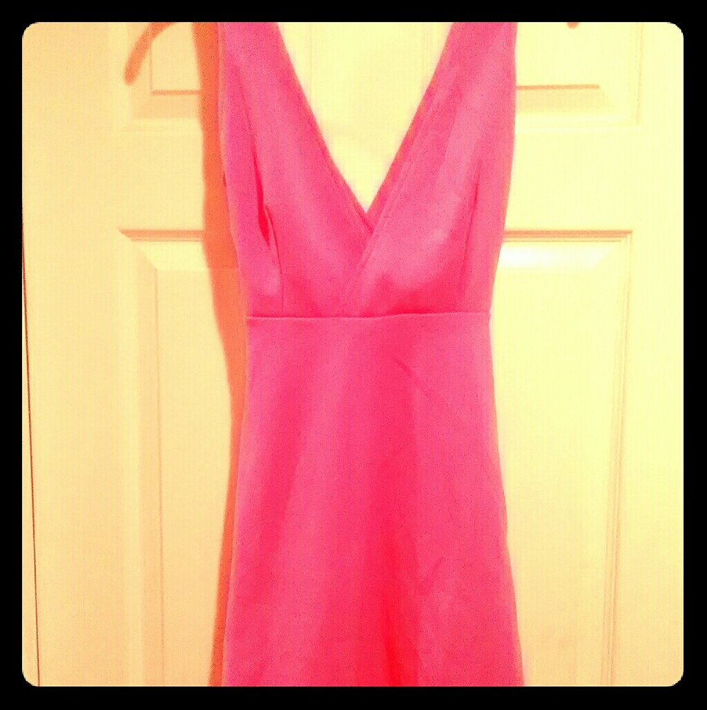 Bright Pink formal dress